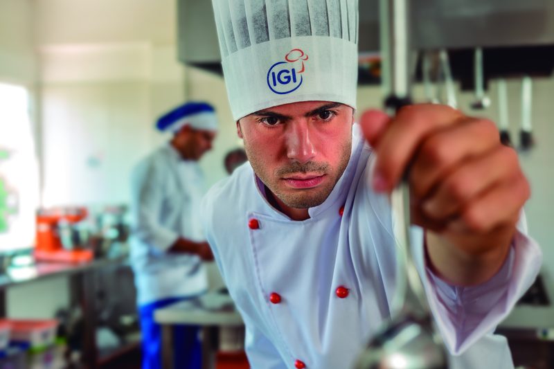 Clase práctica de gastronomía en la red IGI